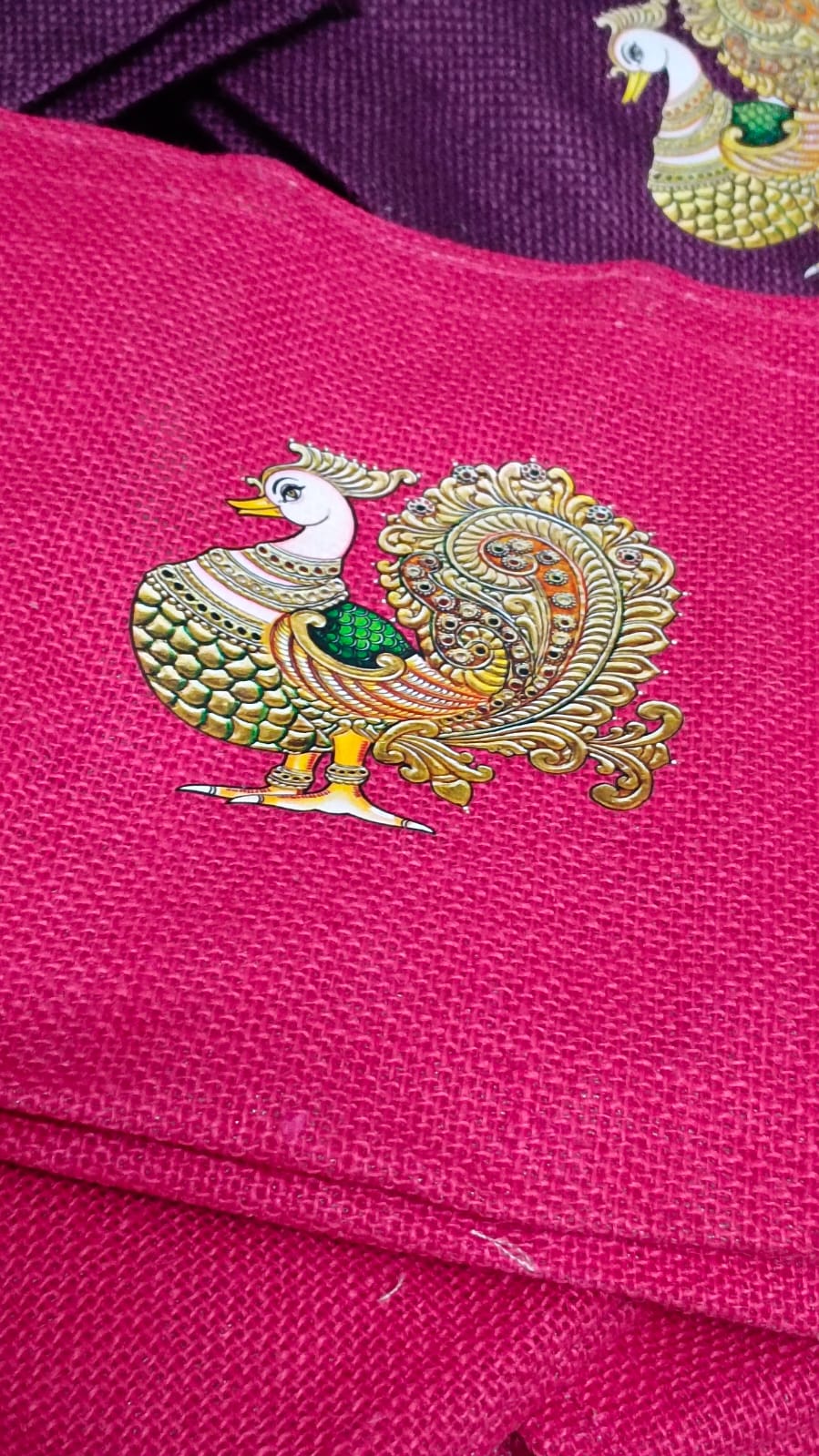 Jute Silk Bag 4